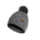 thumbnail image 5 of Sombreros de mujer de moda casual de invierno que mantienen el calor sólido conjunto de gorro de punto bufanda guante mujer sombrero de acrílico, 5 of 5