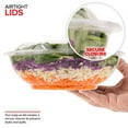 thumbnail image 4 of Stock Your Home 64 oz Clear Plastic Salad Bowls with Lids Disposable 120 Pack, Extra Large Takeout Containers for Fruit Salads Meal Prep and Parties, 4 of 7