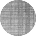 thumbnail image 1 of Ahgly Company Machine Washable Indoor Round Solid Gray Modern Area Rugs, 8' Round, 1 of 4