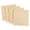 Ochre, variant on KAF Home Monaco Relaxed Casual Farmhouse Napkin | Set of 4, 100% Slubbed Cotton, 20x20 Inch Cloth Napkins | for Entertaining and Everyday Use (Blue)