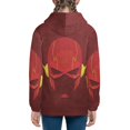 thumbnail image 4 of The Flash Boys Girls Zip Up Hoodies Sweatshirts 3D Printed Pullover with Pockets, 4 of 8