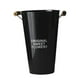 thumbnail image 2 of Jarrón de flores de metal, cubo decorativo de hierro para flores, para cafeterías y pizzerías. Negro, 2 of 7
