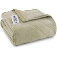 thumbnail image 2 of Shavel Home Products Micro Flannel Solid Electric Heated Blanket, Queen, Meadow, 2 of 5