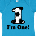 thumbnail image 4 of Inktastic First Birthday Soccer 1 Year Old Boy Boys or Girls Baby Bodysuit, 4 of 5
