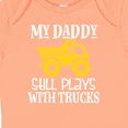 thumbnail image 4 of Inktastic Construction My Daddy Still Plays with Trucks Boys or Girls Baby Bodysuit, 4 of 5
