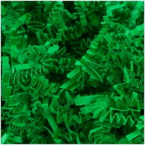 JAM Paper Crinkle Cut Shred Tissue Paper, 2 oz, 1/Pack, Green