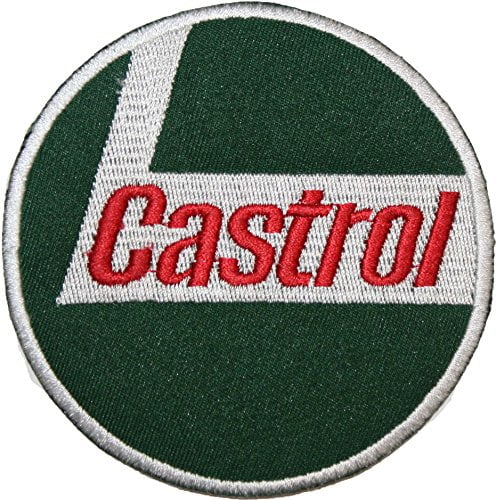 Motor Oil Motor Racing a CASTROL Motorsport Patch Sew Iron On Badge 