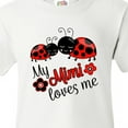 thumbnail image 4 of Inktastic My Mimi Loves Me with Cute Ladybugs Youth T-Shirt, 4 of 5