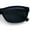 All Black, variant on Womens Classy Narrow Rectangle Horn Rim Plastic Fashion Sunglasses Tortoise - Brown