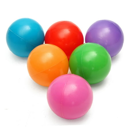 Ball Pits Play Balls， 4cm/5.5cm/8cm Plastic Multi-Colored Fun Ballz For ...