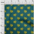 thumbnail image 1 of oneOone Cotton Poplin Fabric Rabbit Block Print Sewing Fabric BTY 56 Inch Wide, 1 of 4