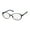 brown / teal, variant on New Lightec 7010l Mens/Womens Butterfly Full-Rim Brown / Teal Frame Demo Lenses 53-16-135 Spring Hinges Eyeglasses/Eyewear