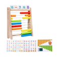 thumbnail image 1 of Classic Wooden Abacus Contando juguete de 10 filas Regalos de desarrollo de juguetes de juguetes educativos para el juguete de matemáticas para el, 1 of 9