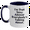 White/Navy, variant on Funny Advisor Gifts for Mom - 'I'm That Sexy Advisor Everybody's Talking About.' Two Tone Coffee Mug, Mother's Day Unique Gifts from Family
