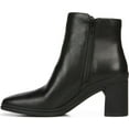 thumbnail image 2 of Naturalizer Women's Avery Ankle Boots Black Leather Waterproof 10M, 2 of 5