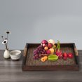 thumbnail image 4 of Rdeghly Serving Tray for Tea Set, Serving Tray for Food,Multi-purpose Serving Tray Plate for Tea Set Fruits Candies Food Home Hotel, 4 of 8