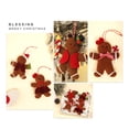 thumbnail image 3 of Adornos De Gingerman, Figurita De Gingerman Colgante De Felpa Para Árbol De Navidad, Decoración De Corona De Navidad, Decoraciones Para Fiestas Y Festivales 4 Uds. Advancent HA038633-00, 3 of 6