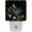 Multi-colored 2, variant on PhooArto Moonlit Butterfly Full Moon Plug in LED Night Light Auto Sensor Dusk to Dawn Decorative Night for Bedroom, Bathroom, Kitchen, Hallway, Stairs, Baby's Room, Energy Saving