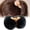 Black, variant on Cute Furry Hair Claw Clips for Women Small Plush Balls Hair Jaw Clamps Non Slip Hair Barrettes Hair Grips Ponytail Hairpin Hairdo Clip Hair Accessories Pink