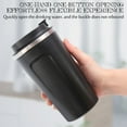thumbnail image 2 of XKHBDL Insulated Coffee Cup with Leakproof Lid, Travel Mug, Vacuum Stainless Steel Double Walled Reusable Tumbler for Hot and Cold Water Coffee and Tea In Travel and Car, 2 of 7
