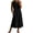 Black, variant on Levmjia Womens Dresses Flowy Elegant Solid Color Dress and Sleeveless Round Neck One-Piece Set Plus Size Sleeveless Commute Maxi Dress
