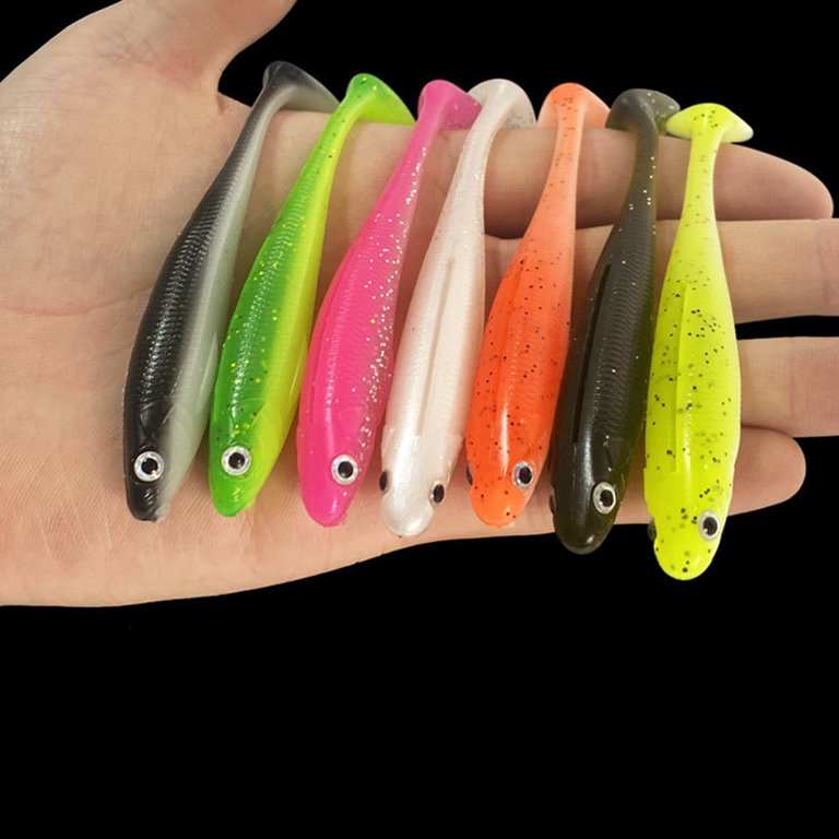BE-TOOL 5PCS Soft Fishing Lure Bionic Fishing Baits for Freshwater  Saltwater Bass Pike Zander ASP Catfish - Walmart.com