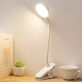 thumbnail image 5 of Lámpara de Clip con Luz LED para Libros con 3 Niveles de Atenuación, Luz de Lectura Flexible de Cuello de Cisne para y Escritorios - Luz Agradable A la Vista, 5 of 5