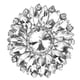thumbnail image 1 of Apliques De Diamantes De Imitación, Apliques De Ropa De Moda Hermosos Generosos 2 Uds Para Vestido De Novia Para Bolsa De Zapatos De Ropa ANGGREK Rhinestone Applique, 1 of 8