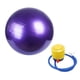 thumbnail image 3 of Pelota de ejercicios para yoga, core ball con bomba, antiexplosión, antideslizante, para equilibrio y pilates. 55cm Púrpura, 3 of 9