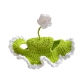 thumbnail image 2 of Gorro de invierno para mascotas, gorro de invierno para gatos, gorros adorables para perros, gorros para cachorros y otros animales pequeños, gatitos Verde, 2 of 10