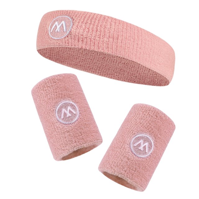 CSChome Athletic Sweat Bands Sports Sweat Bands Sweat-absorbing Quick-drying High Elastic Wrist Guards Protection Basketball