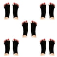 thumbnail image 3 of Yuarrent Calcetines de cinco dedos Hallux Valgus corrección de postura elasticidad transpirable ectropión dedos de los pies Corrector de juanetes Type2 NO2 Yuarrent CBP096041, 3 of 4