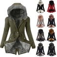 thumbnail image 4 of Abrigo Con Forro Para Damas Chaqueta Larga Gruesa Y Cálida de Invierno Para Mujer Abrigo Con Capucha Odeerbi ODB-6, 4 of 4