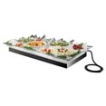 thumbnail image 2 of Cal Mil 986-12 Small Rectangle Ice Display - Silver, 2 of 2