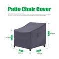thumbnail image 2 of Funda para Silla de Patio F&J Outdoors Impermeable y Resistente a Rayos UV Gris, 2 of 9