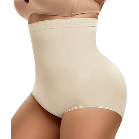 Lilvigor Shapewear for Women Tummy Control  Hi-Waist Butt Lifter Body Shaper Panty Waist Slim and Back Smooth Seamless Body Trainer
