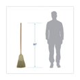 thumbnail image 2 of 100% Corn Warehouse Brooms 60", Black/Natural, 6/Carton, 2 of 6