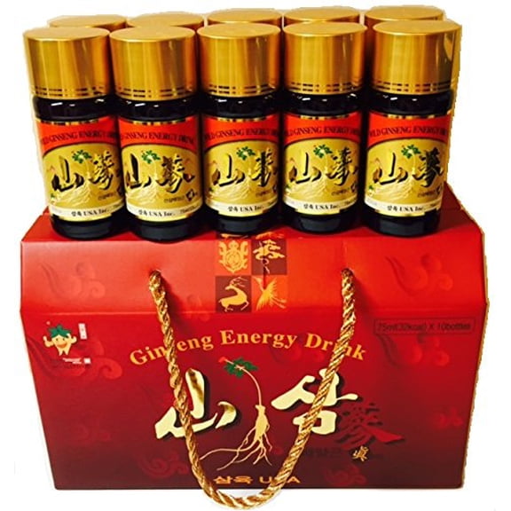 Sahmyook Ginseng Energy Drink, 2.54 Fl. Ounce (Pack of 10)