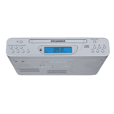 Sylvania SKCR2613B Under Cabinet Kitchen CD Clock Radio - Manufacturer