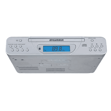 Sylvania Skcr2613b Under Cabinet Kitchen Cd Clock Radio Sylvania Skcr2613b Under Cabinet Kitchen Cd Clock Radio Manufacturer Refurbished