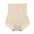 thumbnail image 4 of FAHXNVB Tummy Control Shapewear Panties for Women High Waist Seamless Body Shaper Underwear Lace Shaping Girdle Briefs, 4 of 7