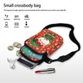 thumbnail image 7 of HELLHERO Green Santa with Gifts Adjustable Crossbody Bag Polyester Leakproof Women Messenger Bag for Travel, Outdoor and Daily Use, 7 of 7