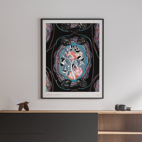 Vintage Floral Motifs, Variations 20 - 1928 | Edouard Benedictus | Premium Fine Art Print | 19th Century French | Art Nouveau | Pattern