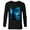 Black, variant on Avatar: The Way of Water Neytiri Na’vi Underwater Half Face - Long Sleeve T-Shirt for Men - Customized-White