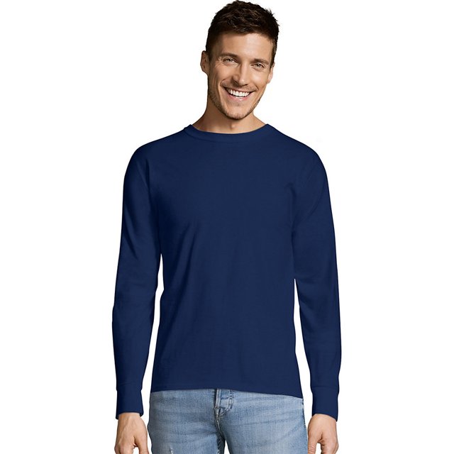 Hanes TAGLESS Long-Sleeve T-Shirt - 5586