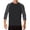 X-120Dark Gray, variant on YMNXA Mens T Shirts 3/4 Sleeve Round Neck Color Block Comfortable Breathable Tee For Casual Daily Wear Black1 L