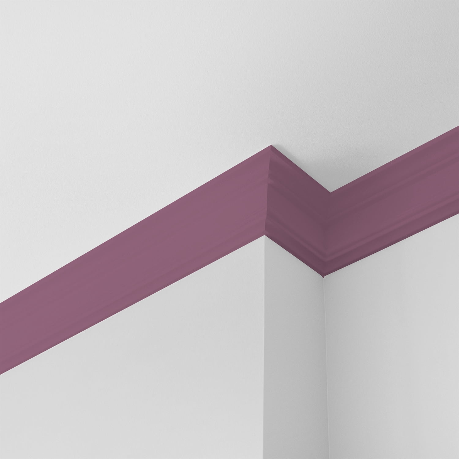 Glidden One Coat Interior Paint and Primer, Victorian Plum / Purple, 1-Quart, Semi-Gloss