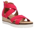 thumbnail image 2 of Corkys Womens Double Dutch Espadrille Strappy Wedge  Casual Shoes, 2 of 5