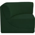 thumbnail image 6 of Meridian Furniture Ollie Green Boucle Fabric Corner, 6 of 9