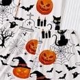 thumbnail image 5 of WOYY Girls Halloween Pajamas Sleepwear Set Button Down Shirt Shorts Loungewear, Sizes 3-14, 5 of 6